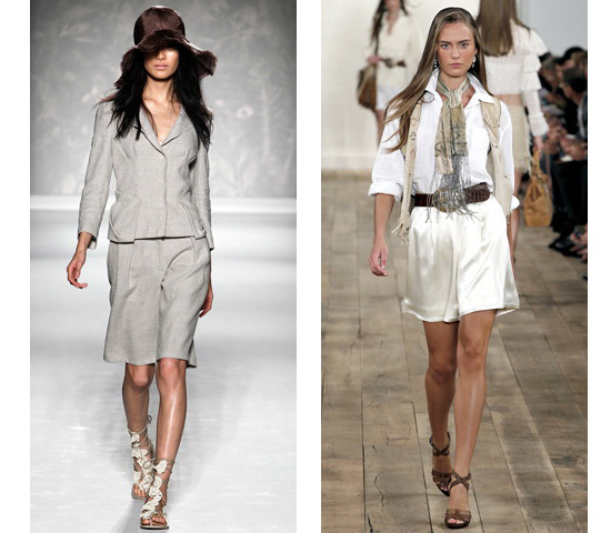 Модні шорти весна-літо 2011