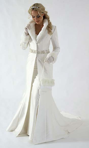 Весільні сукні для зими 2012-2013