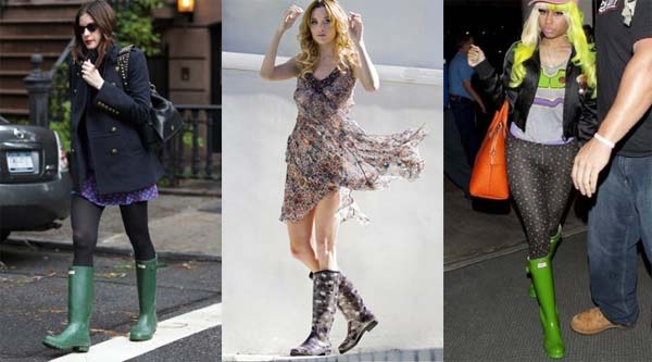 Гумові чоботи 2013: як вибрати і з чим носити