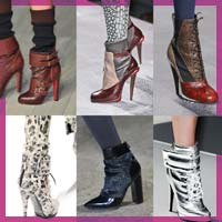 Модні жіночі чоботи зима 2012-2013