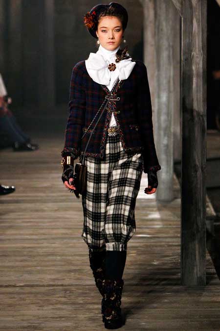 Шотландська естетика Chanel для зими 2013