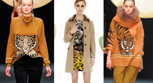 Великий тваринний принт зима 2013 - модний тренд сезону