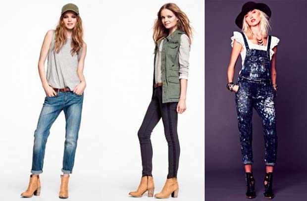 Модні жіночі джинси 2013