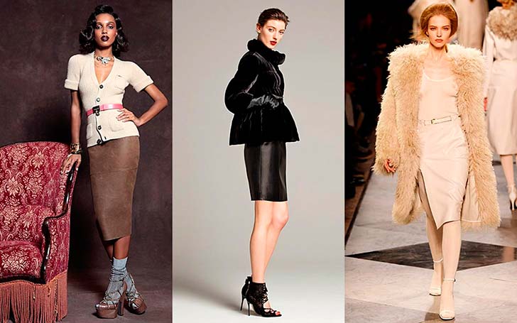 Модні жіночі спідниці осінь-зима 2013-2014 фото