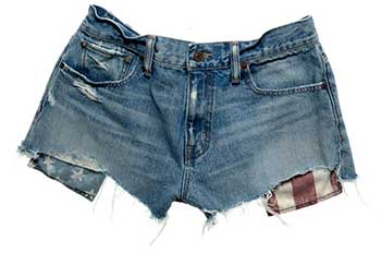 Модні жіночі джинсові шорти 2014