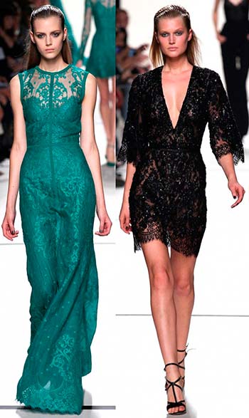 Мереживні і гіпюрові сукні 2014