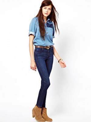 Жіночі джинсові сорочки 2014