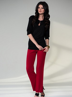 Червоні жіночі брюки 2014