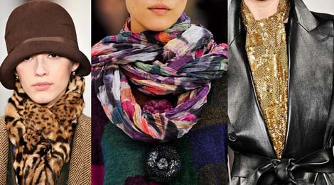 Наймодніші шарфи осінь-зима 2012-2013