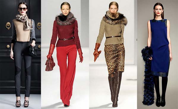 З чим носити модні горжетки зима 2012-2013 (фото)