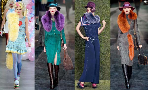 З чим носити модні горжетки зима 2012-2013 (фото)