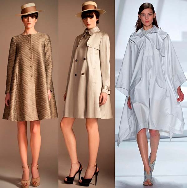 Модні жіночі плащі і куртки весна 2013