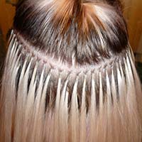 Гаряче нарощування волосся - особливості процедури