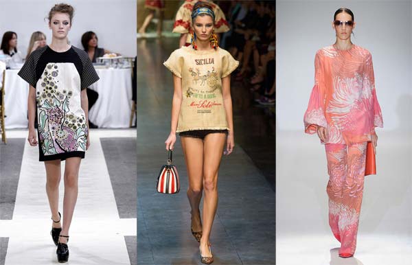 Як носити модні туніки весна-літо 2013 (фото)